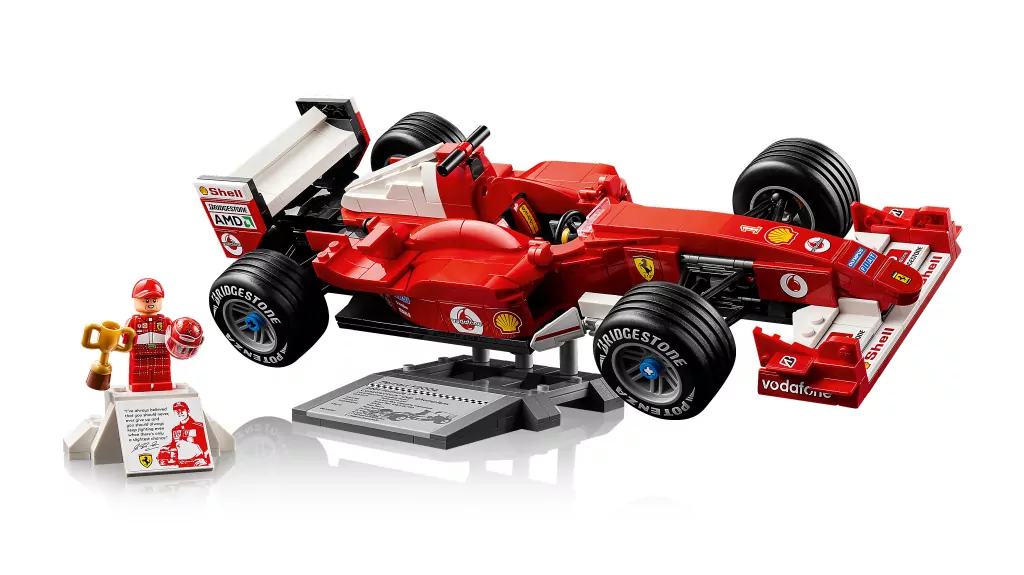 LEGO® Icons. Ferrari F2004 i Michael Schumacher 11375 - tantis.pl