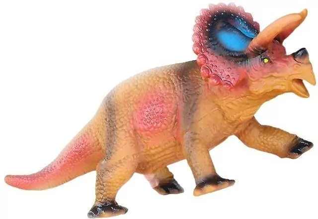 Winylowy triceratops 23cm - tantis.pl
