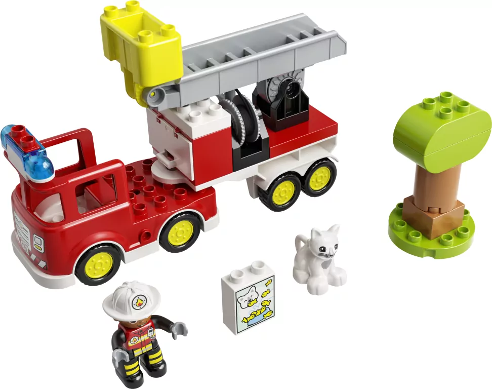 Lego DUPLO. Wóz strażacki 10969 - tantis.pl