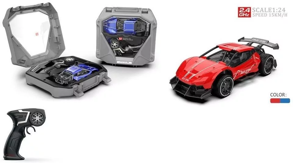 Auto metalowe nadwozie wysoka prędkość akumulator 3,7 V 101452 - tantis.pl