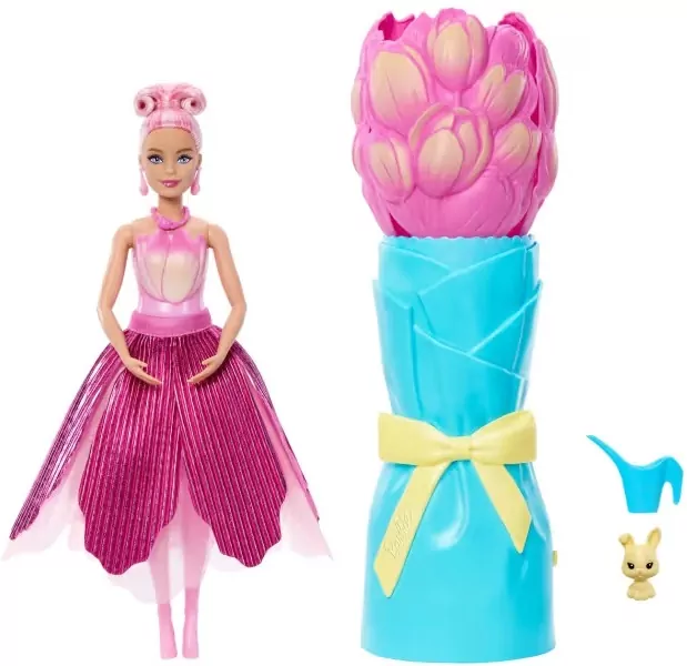Barbie Flower Reveal Lalka Kwiatowa niespodzianka - tantis.pl