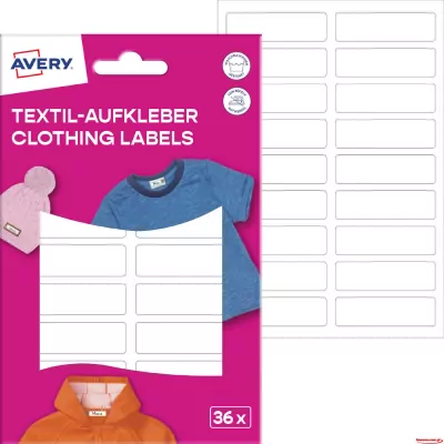 NAKLEJ NA UBRANIA BIA 46X13 ZF B/C