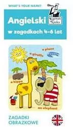 Angielski 4-6 lat. Zagadki obrazkowe. Kapitan Nauka - tantis.pl