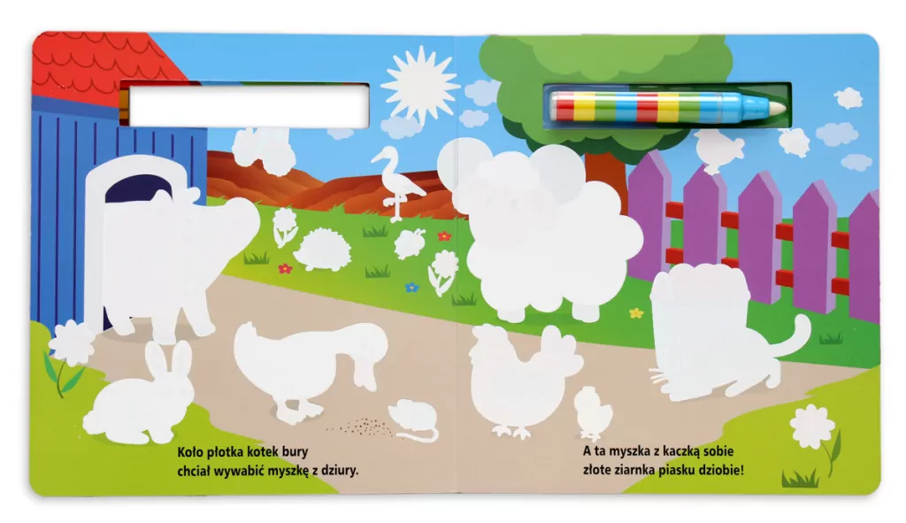 Flamaster wodny. Zwierzęta z podwórka - tantis.pl