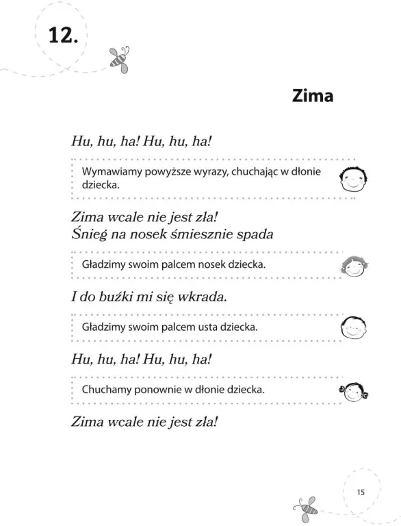 Zabawy słowno-ruchowe z niemowlakami - tantis.pl