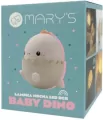 Lampka nocna LED baby dino różowy - tantis.pl