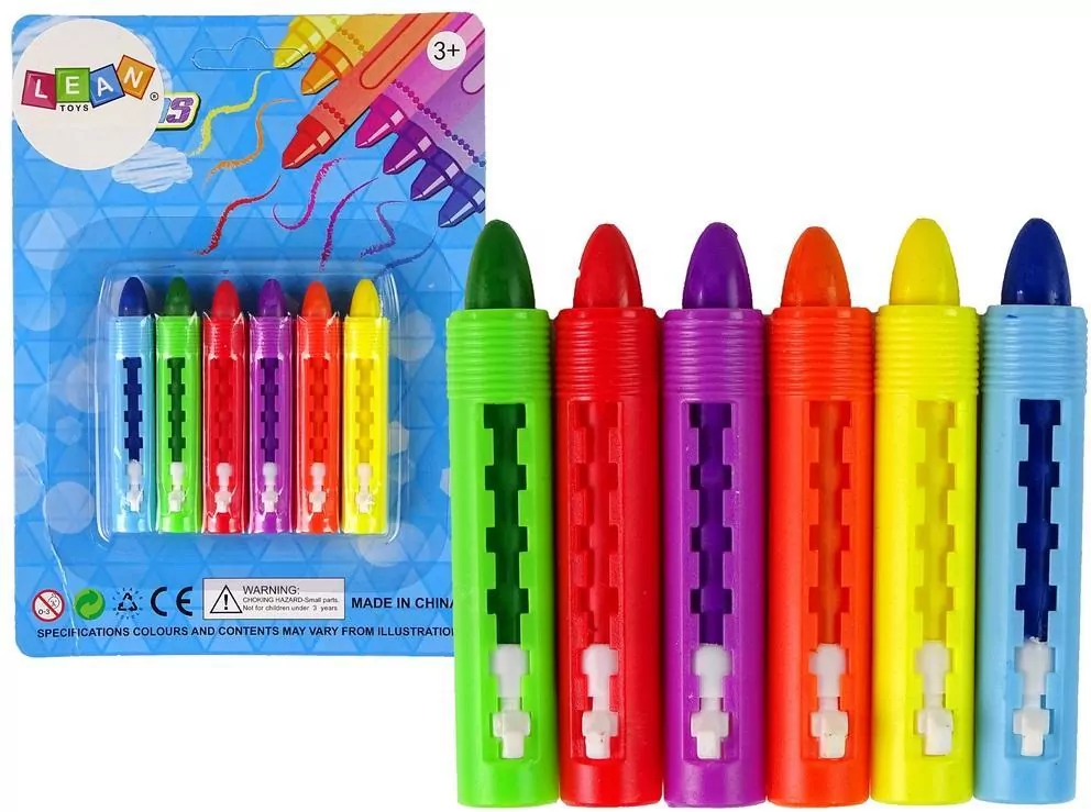 Kredki pastelowe 6szt - tantis.pl