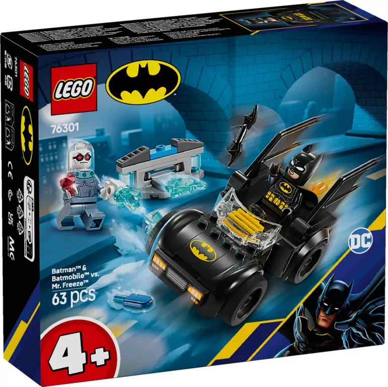 LEGO® Batman™ i Batmobil kontra Mr. Freeze™ 76301 - tantis.pl