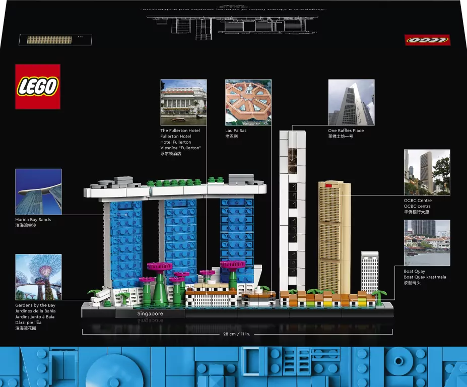 LEGO® Architecture. Singapur. 21057 - tantis.pl