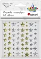 Kryształki samoprzylepne Gwiazdki mix 25szt - tantis.pl