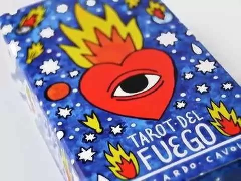 Karty Tarot del Fuego by Richardo Cavolo - tantis.pl