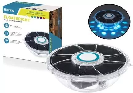 Fontanna solarna LED do basenu - tantis.pl