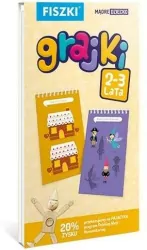 Fiszki. Grajki 2-3 lata. Mądre dziecko