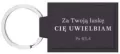 Brelok skórzany. Za Twoją łaskę Cię uwielbiam - tantis.pl