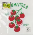 Serwetki DAISY Lunch SD 330x330 Pomidory 043901 - tantis.pl