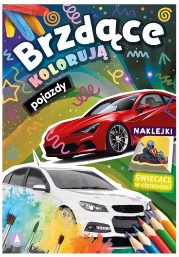 Brzdące kolorują. Pojazdy - tantis.pl