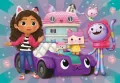 Clementoni. Puzzle 4w1. Gabby's Dollhouse - tantis.pl