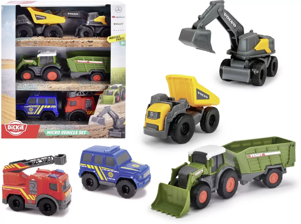 City Zestaw 6 pojazdów 8cm - tantis.pl