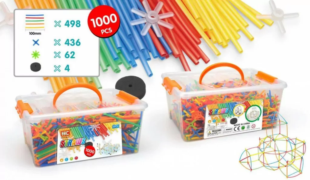 Klocki małych geniuszy. 1000 elementów - tantis.pl