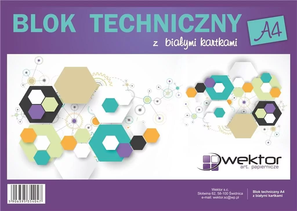 Blok techniczny A4/10K biały - tantis.pl