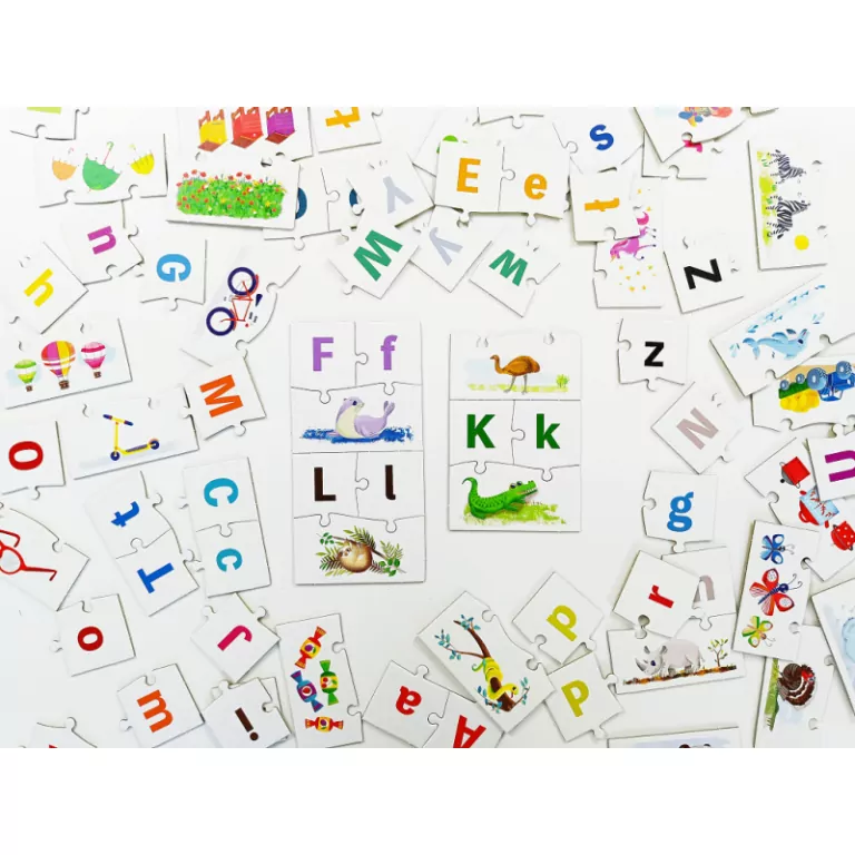 Kapitan nauka. Puzzle edukacyjne. Alfabet 3-6 lat - tantis.pl