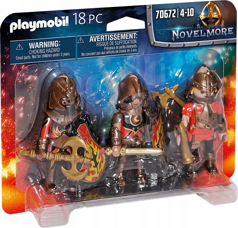 Playmobil 70672 Trzech Wojowników Burnham - tantis.pl