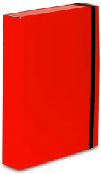 Vaupe. Teczka z gumką A4, Czerwony