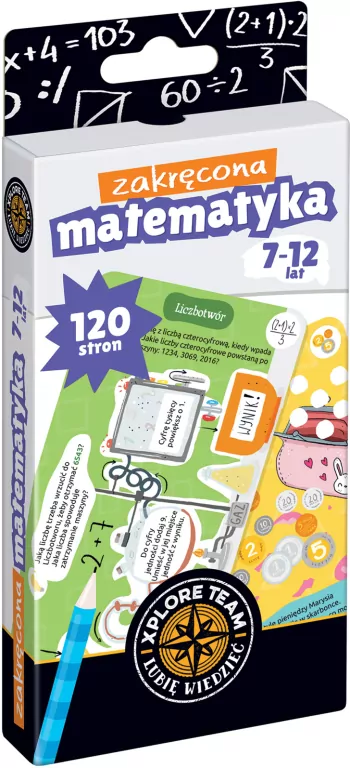 CzuCzu. Xplore Team. Zakręcona matematyka 7-12 lat - tantis.pl