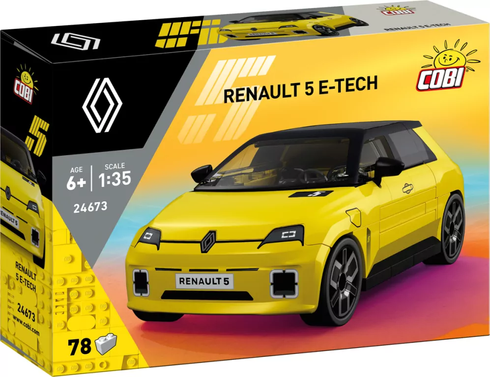 Renault 5 E-Tech Yellow - tantis.pl