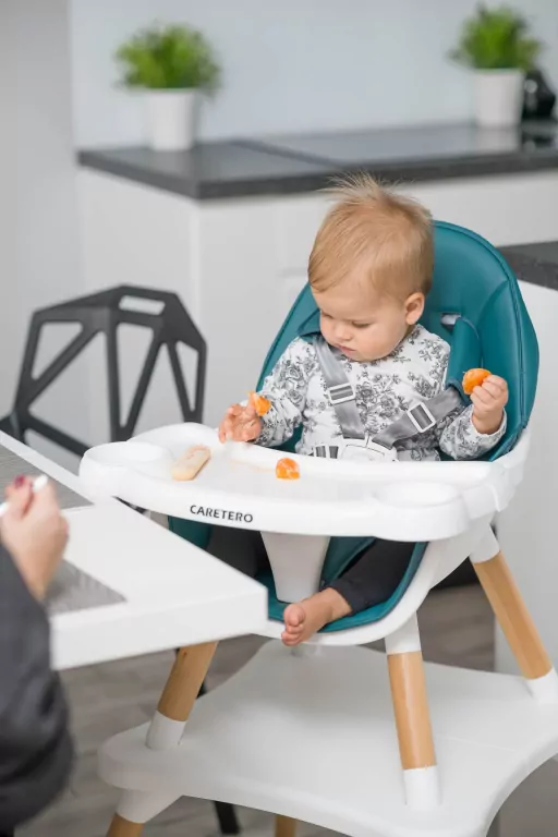 Caretero Krzesełko do karmienia Tuva beżowe - tantis.pl