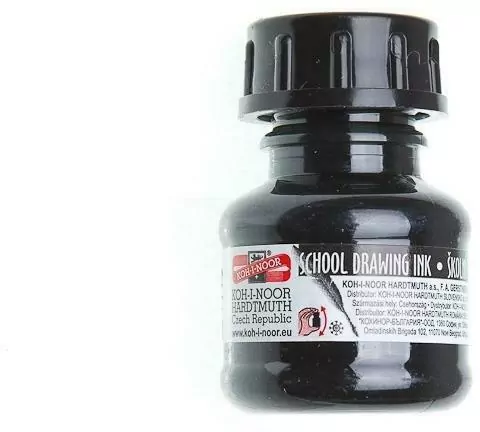 Tusz kreślarski 141722 czarny 20g 20 sztuk - tantis.pl