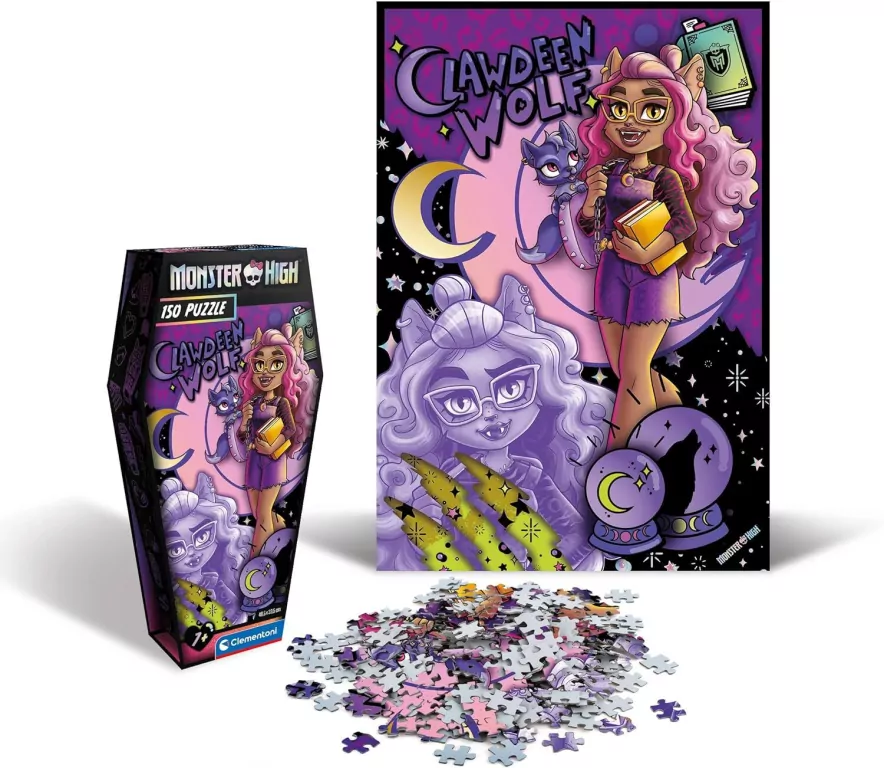 Puzzle 150 Monster High Clawdeen Wolf - tantis.pl