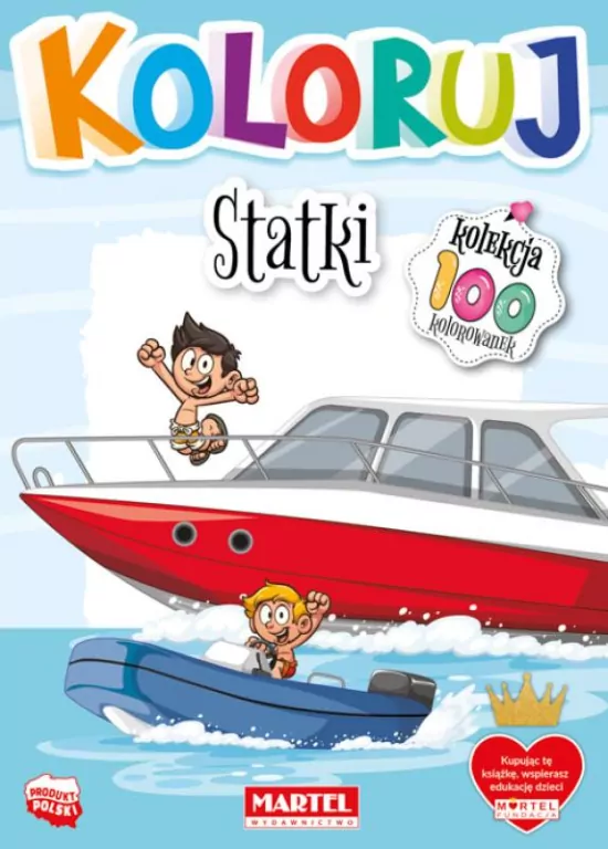 Statki. Koloruj - tantis.pl