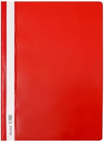 Skoroszyt twardy PVC czerwony - tantis.pl