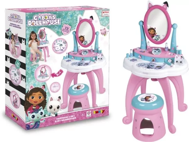 Smoby Koci domek Gabi Toaletka 2w1 - tantis.pl