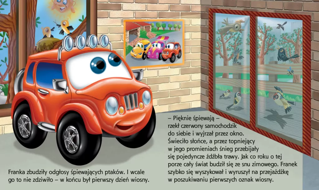 Wiosna. Samochodzik Franek - tantis.pl