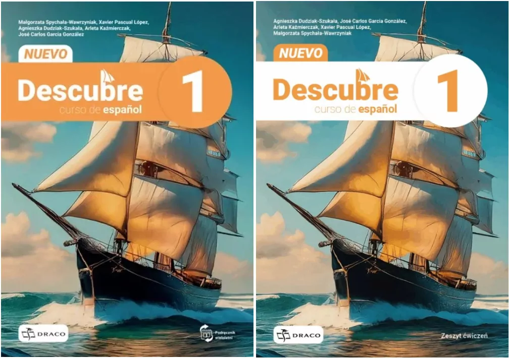 Pakiet: Nuevo Descubre 1. Curso de espanol. Język hiszpański. Podręcznik + Zeszyt ćwiczeń - tantis.pl