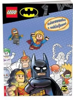 LEGO® Batman. Kolorowanka z Naklejkami - tantis.pl