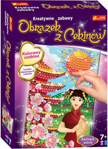 Obrazek z Cekinów. Kwitnące Wiśnie - tantis.pl