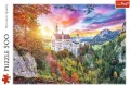 Trefl. Puzzle 500. Widok na zamek Neuschwanstein - tantis.pl