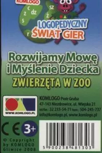 Zwierzęta w ZOO. Rozwijamy mowę i myślenie dziecka - tantis.pl