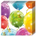 Serwetki Sparkling Balloons 33x33cm - tantis.pl