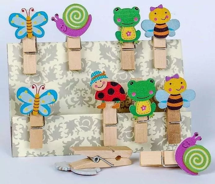 Klamerki ozdobne Shapes 06 - Łąka motyle - tantis.pl