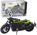 Motocykl Chopper z dźwiekiem i światłem 1:12 - tantis.pl