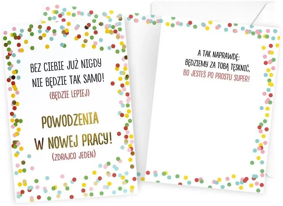Karnet Podziękowania - tantis.pl