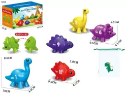 Gra Montessori: Dinozaury Cyferki