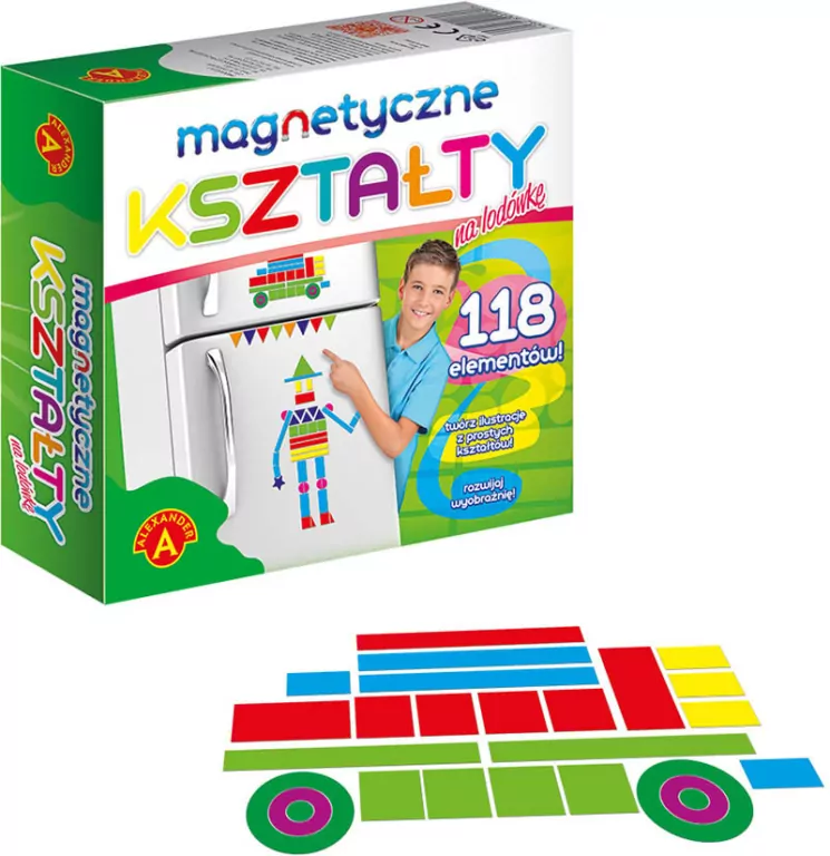 Alexander. Kształty magnetyczne na lodówkę - tantis.pl