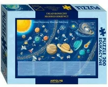 Puzzle 200. Układ Słoneczny - tantis.pl