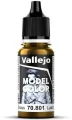 Vallejo: 70.801 - Model Color - Metallic - Brass (18 ml) - tantis.pl