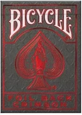 Bicycle. Karty Metalluxe, czerwone - tantis.pl